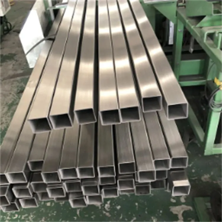 316 Sømløs rustfrit stålrør Firkantet