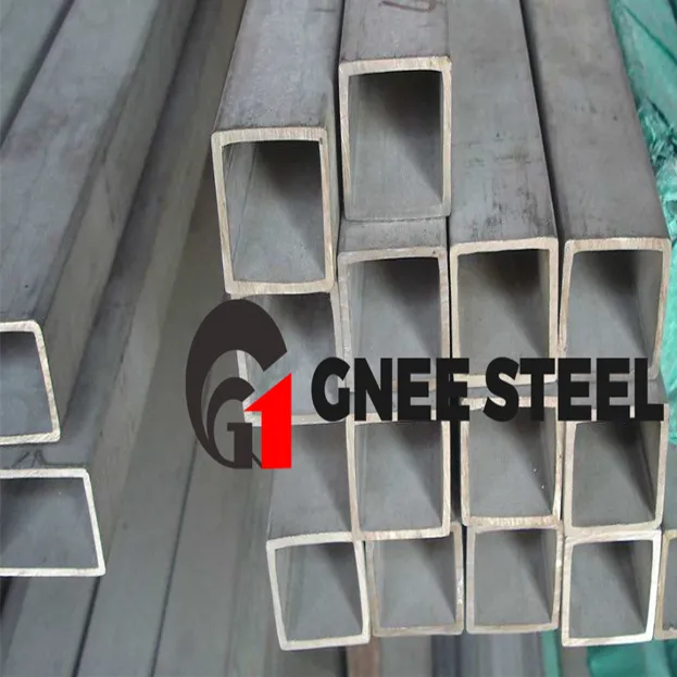 A268 TP443 rustfrit stål firkantet rør