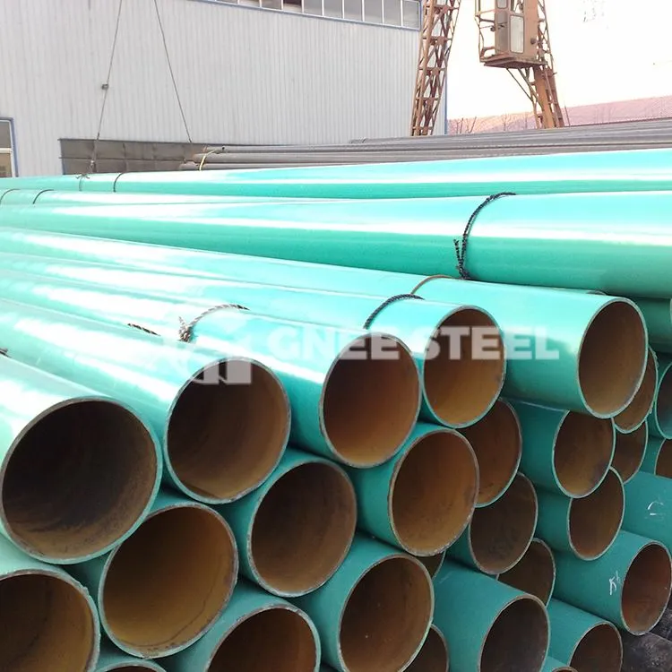 IPN8710 3PE Større diameter Antikorrosionsspiralstålrør