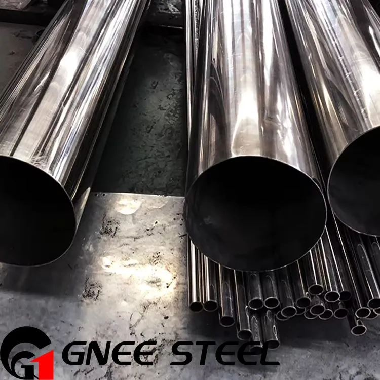 Rundt rustfrit stålrør 316