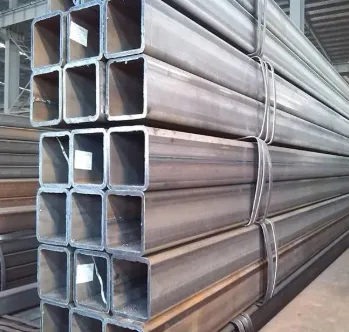 S235JR svejset rektangulært strukturelt stålrør