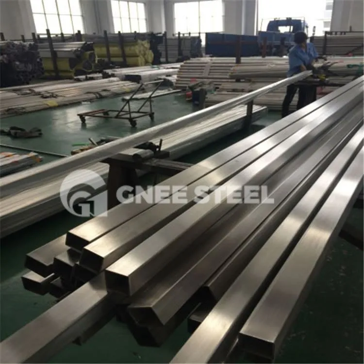 Firkantet rustfrit stålrør til mekanisk